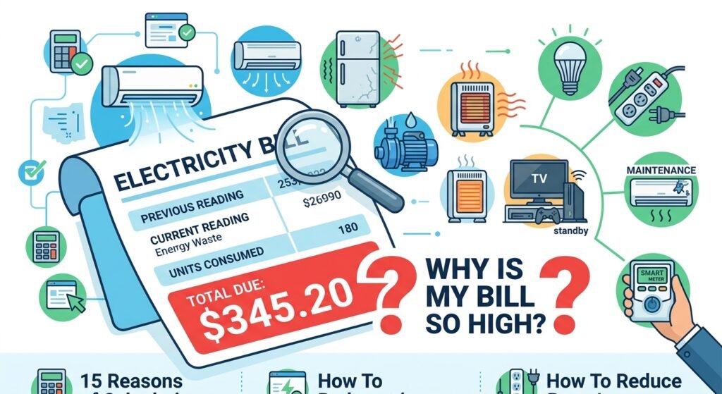 Why Is My Electricity Bill So High? 15 Reasons! 2 Why Is My Electricity Bill So High 15 Reasons!